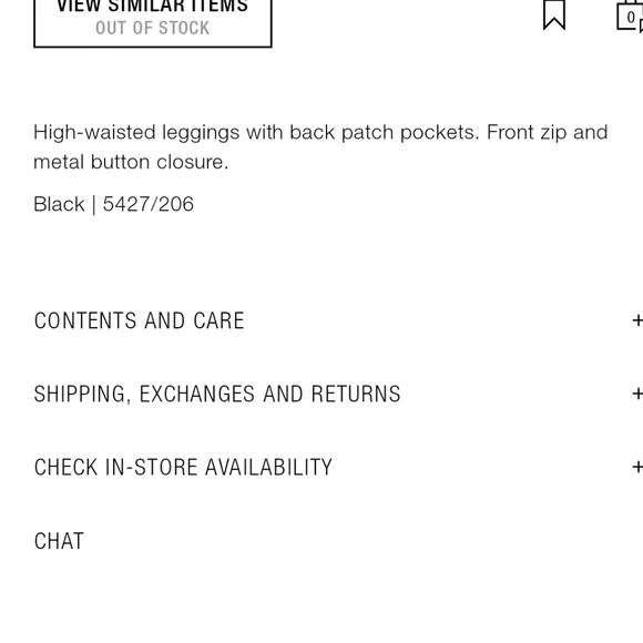 Zara faux leather leggings - Picture 8 of 8